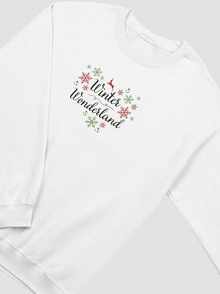 Festive Winter Wonderland Embroidery Crewneck product image (2)