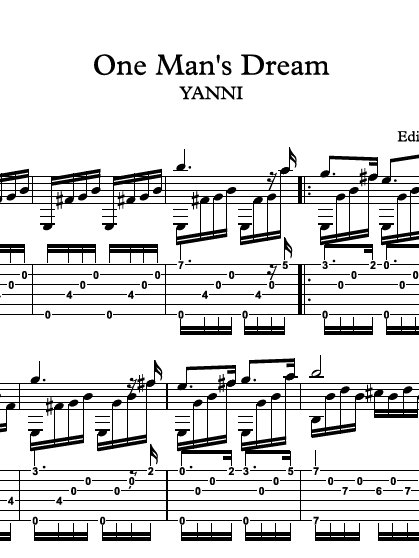 One Man’s Dream product image (2)
