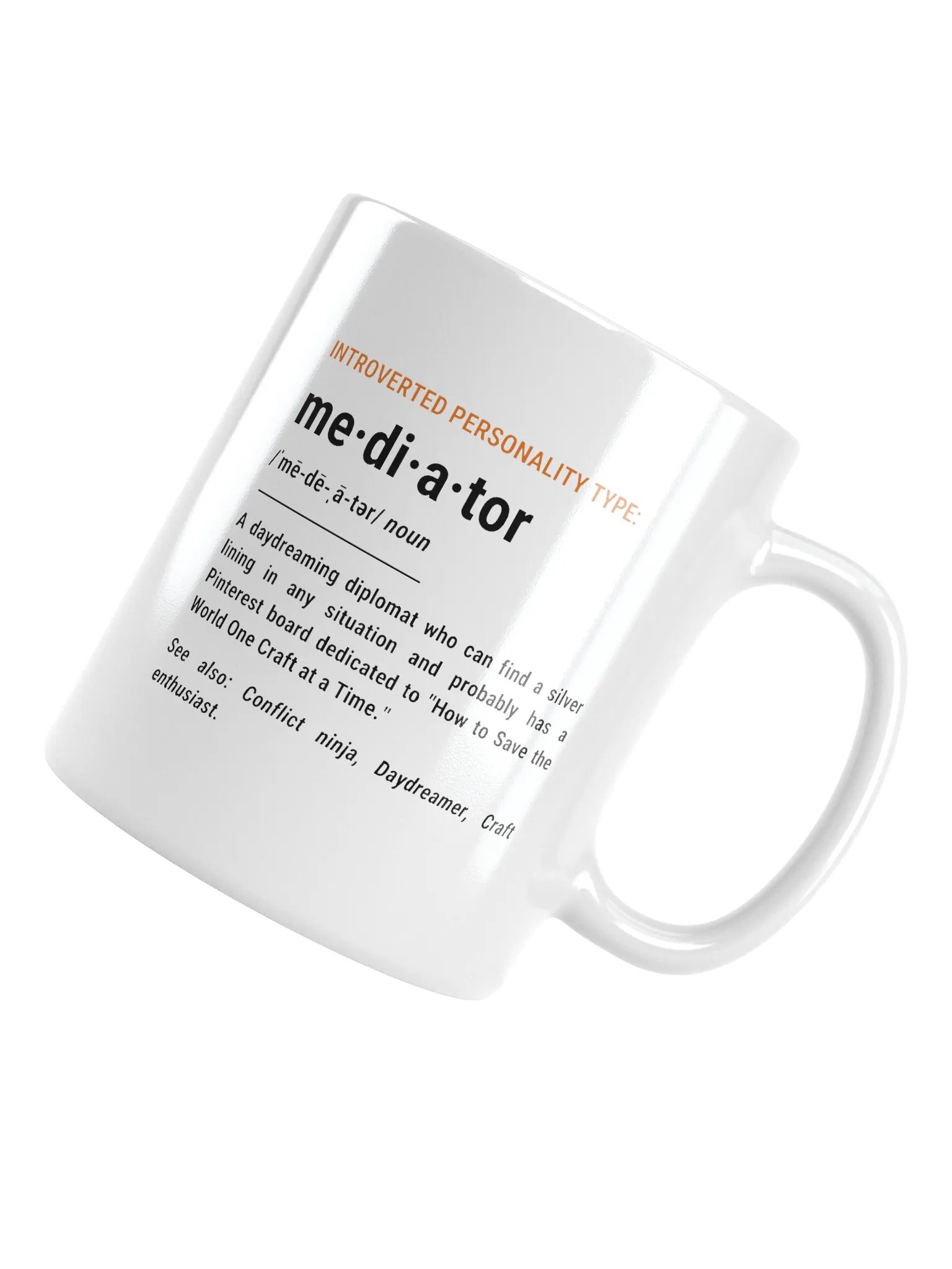Introverted Personality Type: Mediator Mug product image (5)