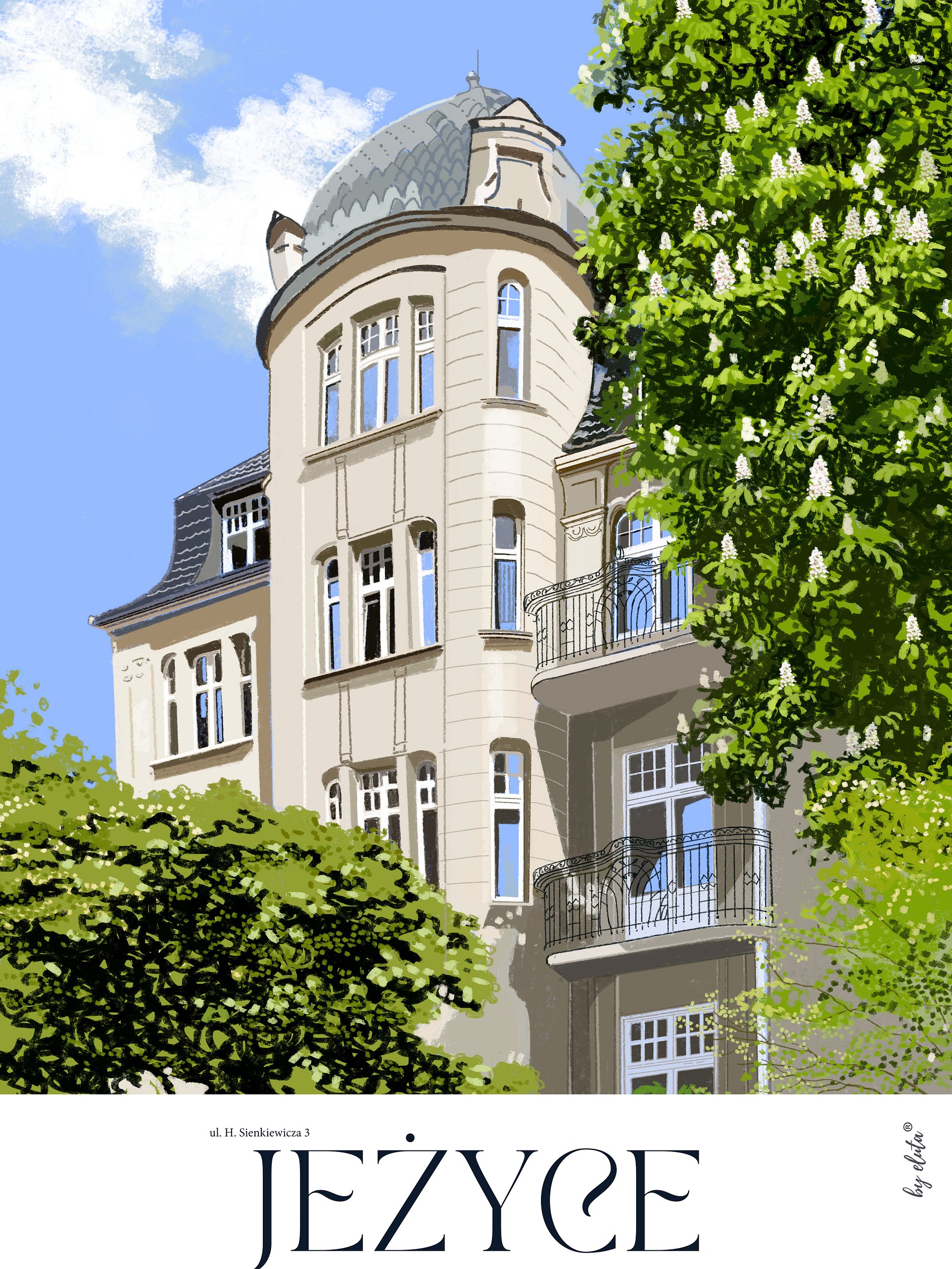 Plakat Jeżyce Sienkiewicza 3 product image (1)