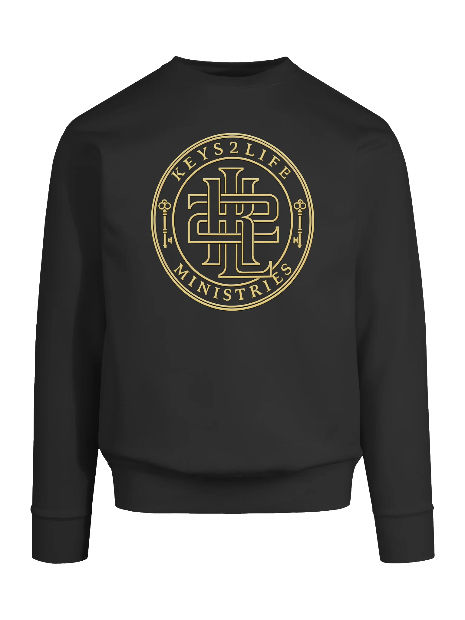 Keys 2 Life Ministries Gold Emblem Sweatshirt product image (84)
