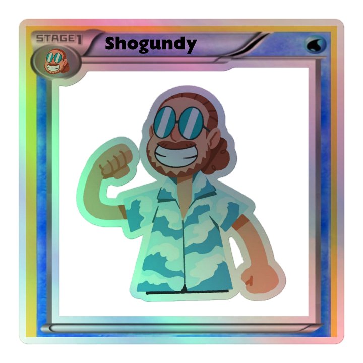Holographic Shogundy - Sticker product image (2)