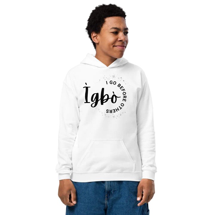 IGBO Classic Youth Hoodie product image (2)