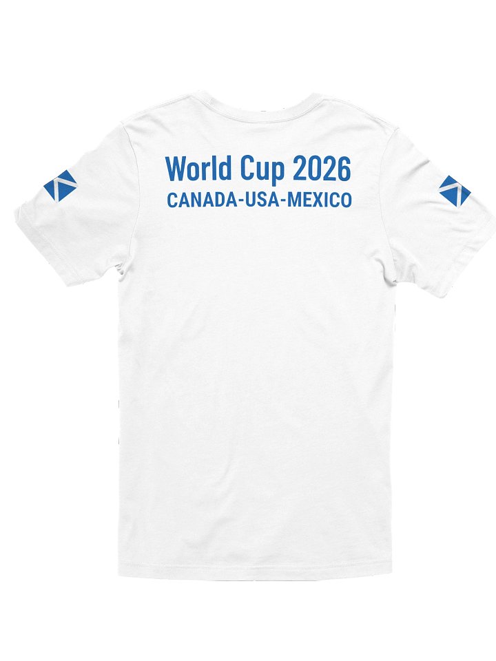 Scotland 2026 World Cup Flag T-shirt - Supporter Edition - Unisex Tshirt product image (10)