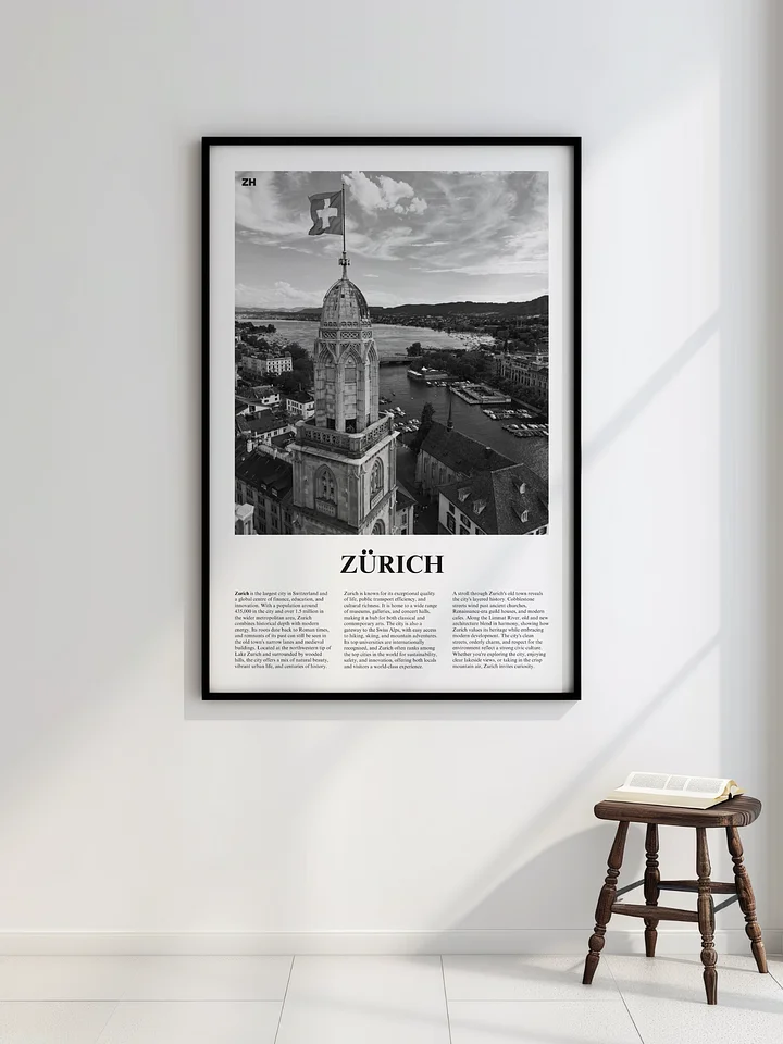 Zurich 01 Newspaper Poster product image (2)