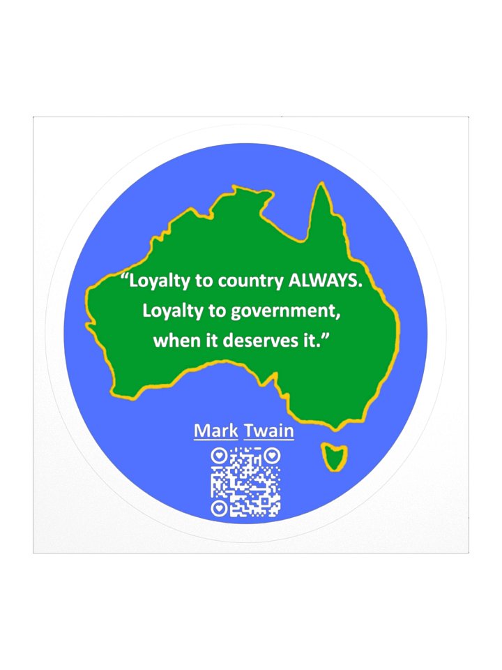 Loyalty to Country Sticker Set product image (1)