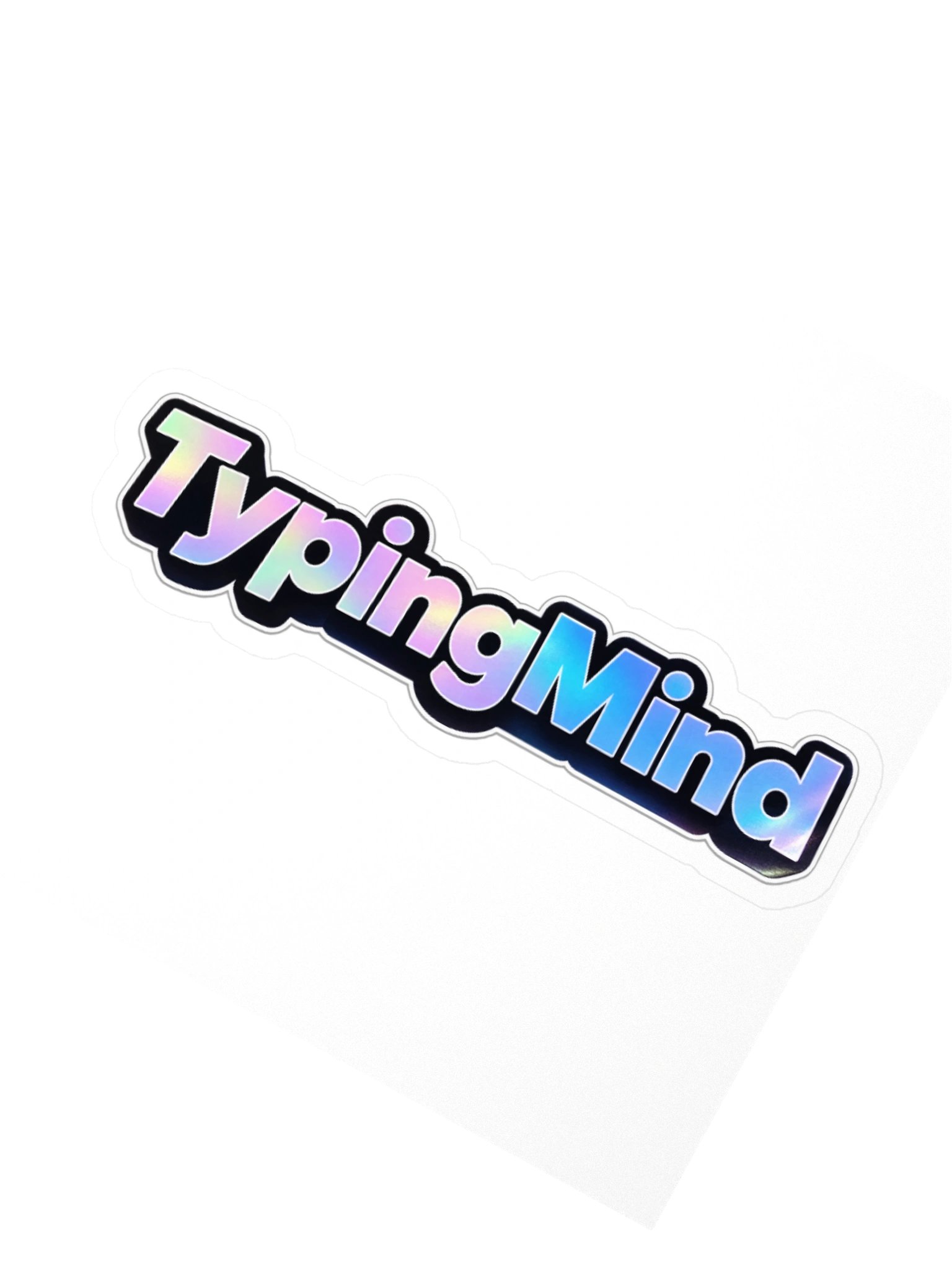 TypingMind Oil-Slick Logo Sticker product image (5)