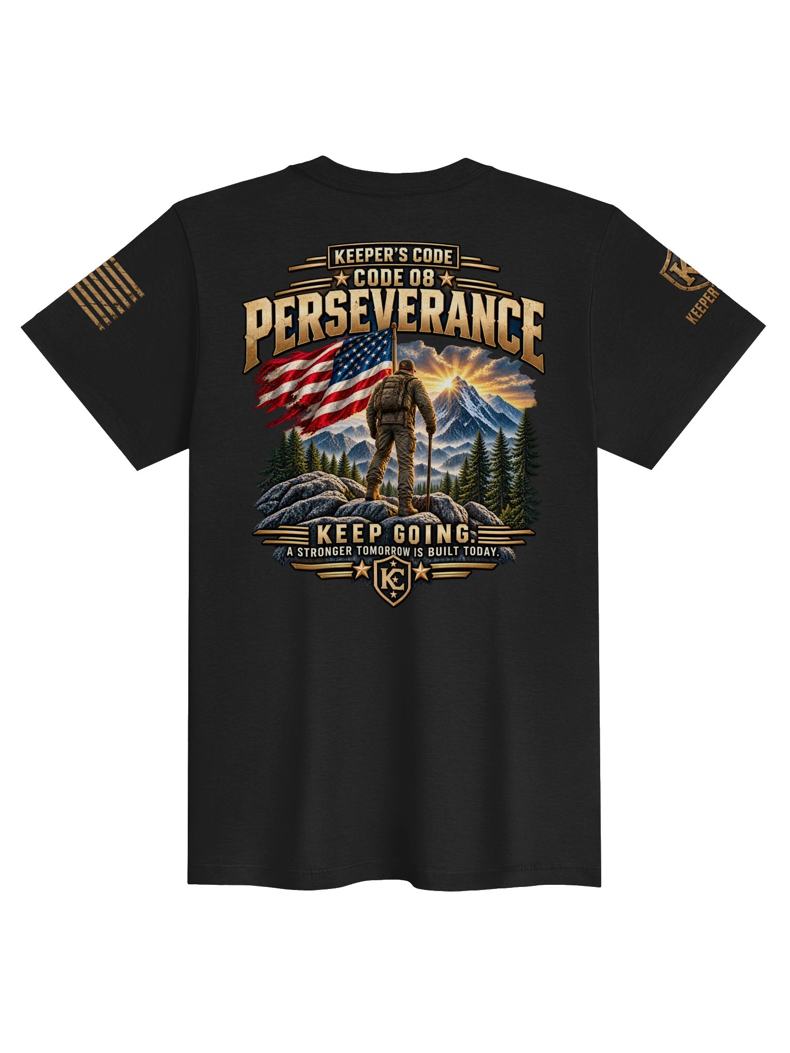 Keeper’s Code™ Women’s CODE 08 Perseverance Keep Going T-Shirt product image (4)