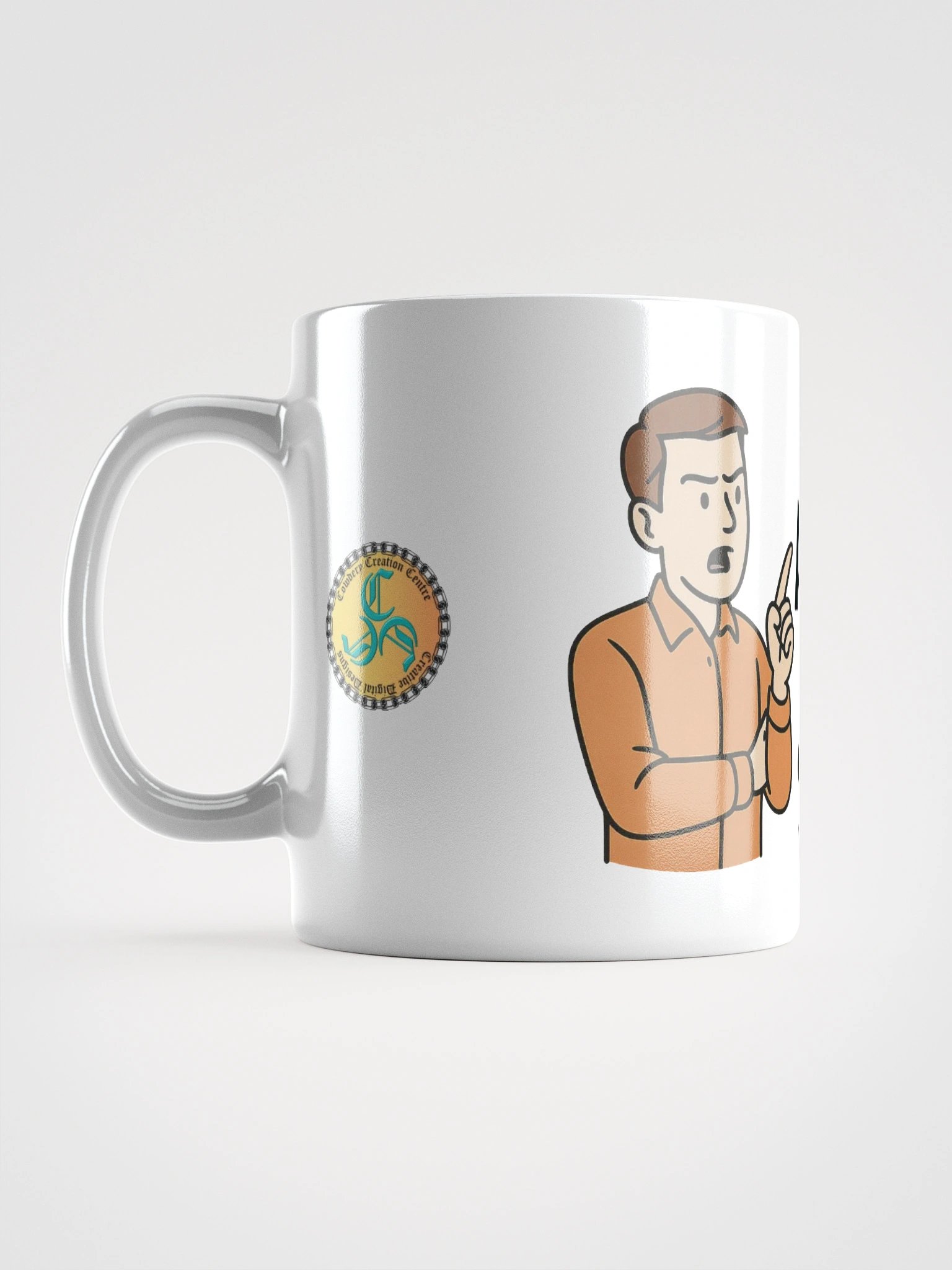 I'm Not Arguing (Male) Glossy White Mug product image (6)