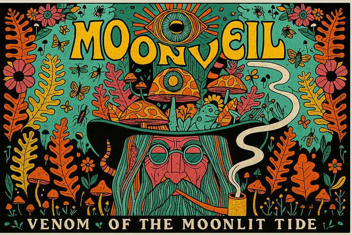 MOON VEIL - Litany of Burning Glass - [FULL ALBUM] product image (1)