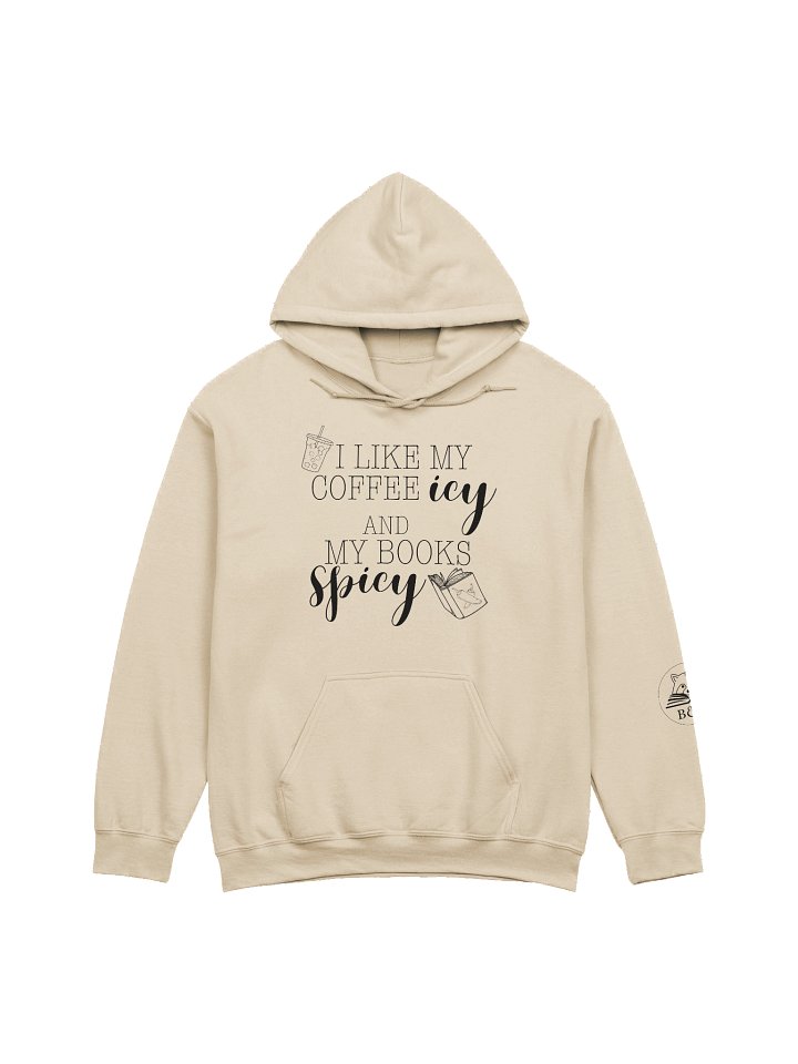 "Coffee Icy, Books Spicy" Hoodie product image (37)
