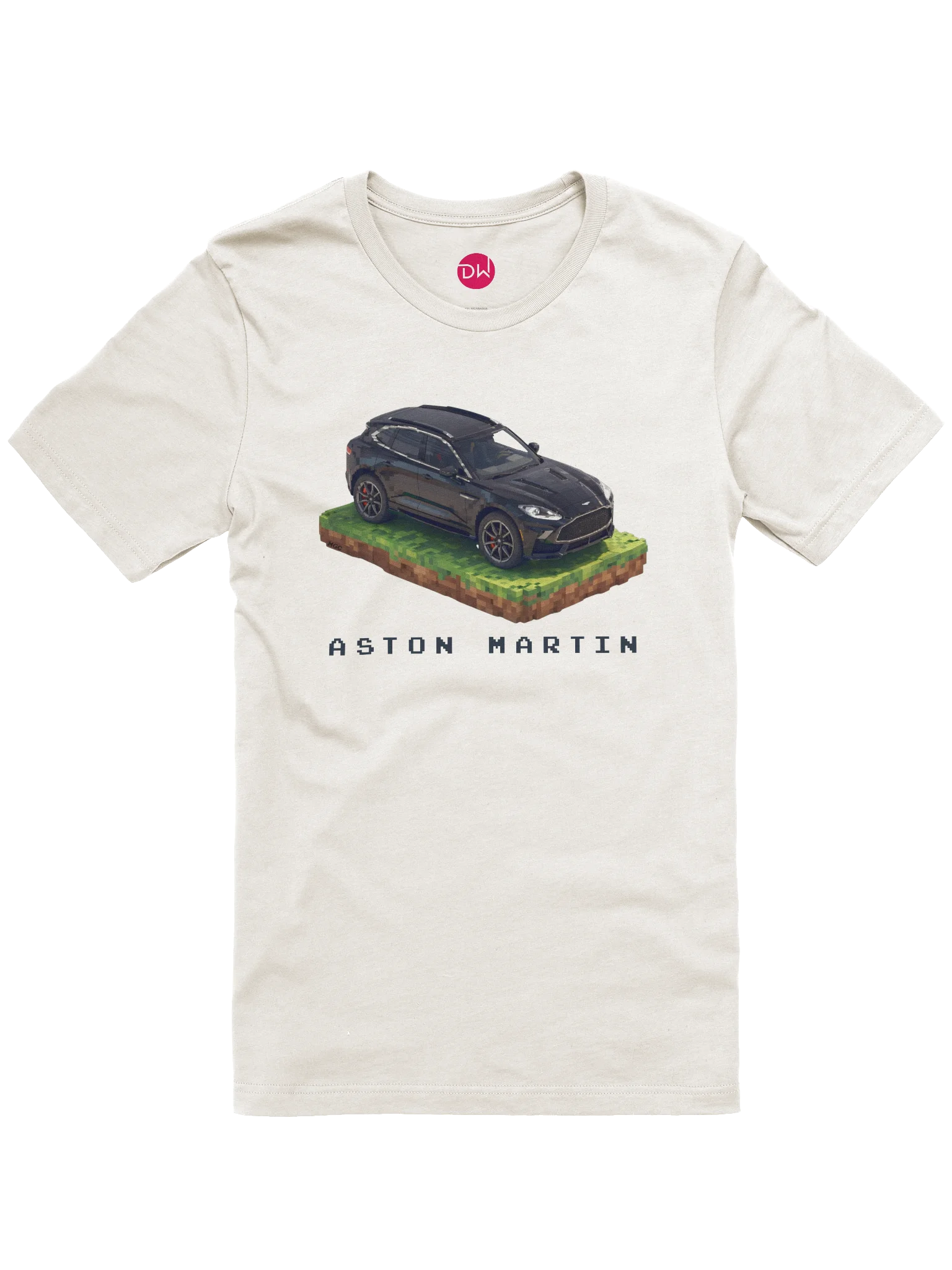 Black Aston Martin DBX Shirt (Pixel, Retro, Minecraft) product image (1)