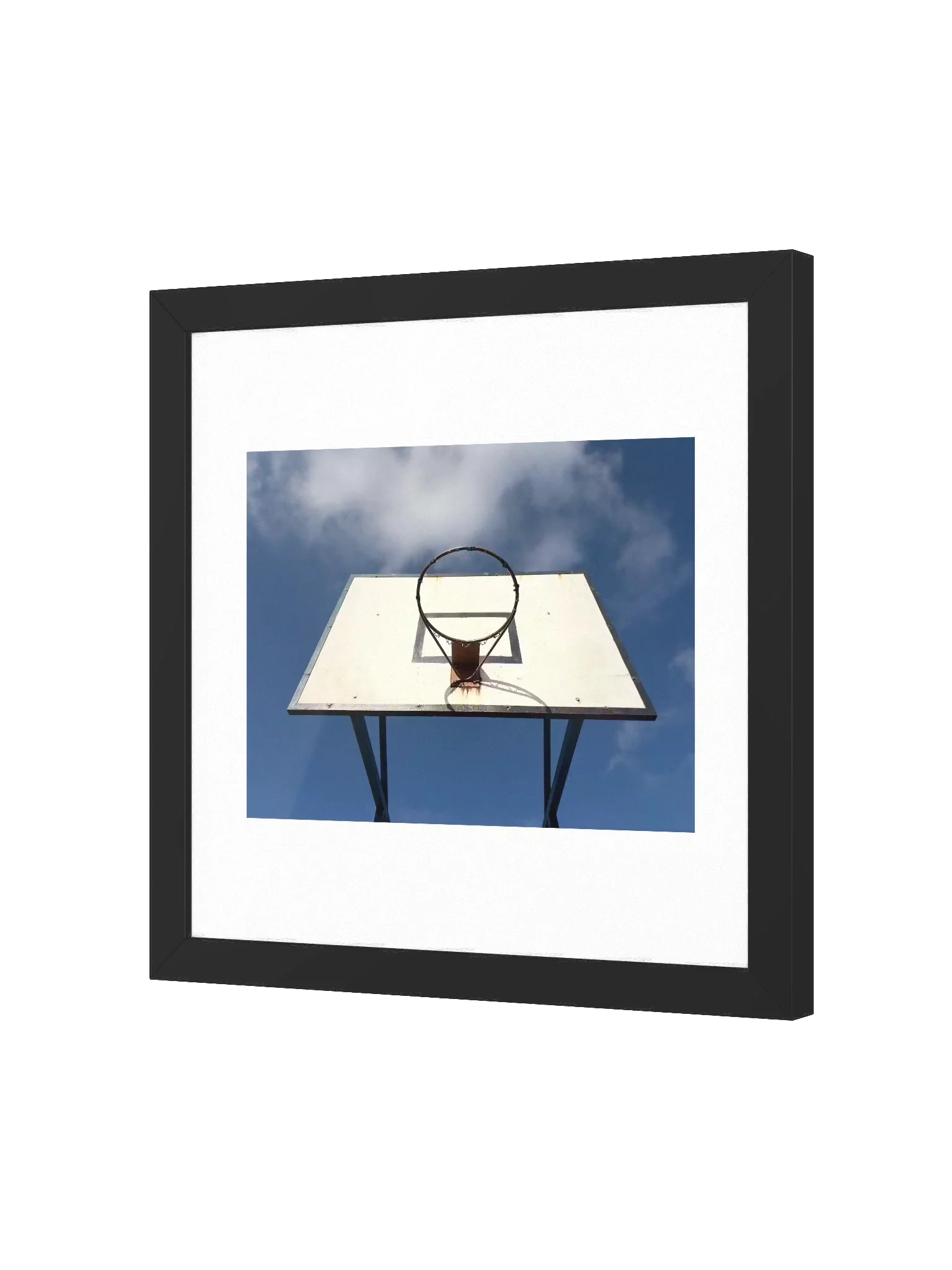 Basketball Hoop Framed Art Print product image (6)