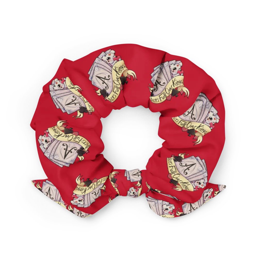 Logo Scrunchie (red) product image (2)