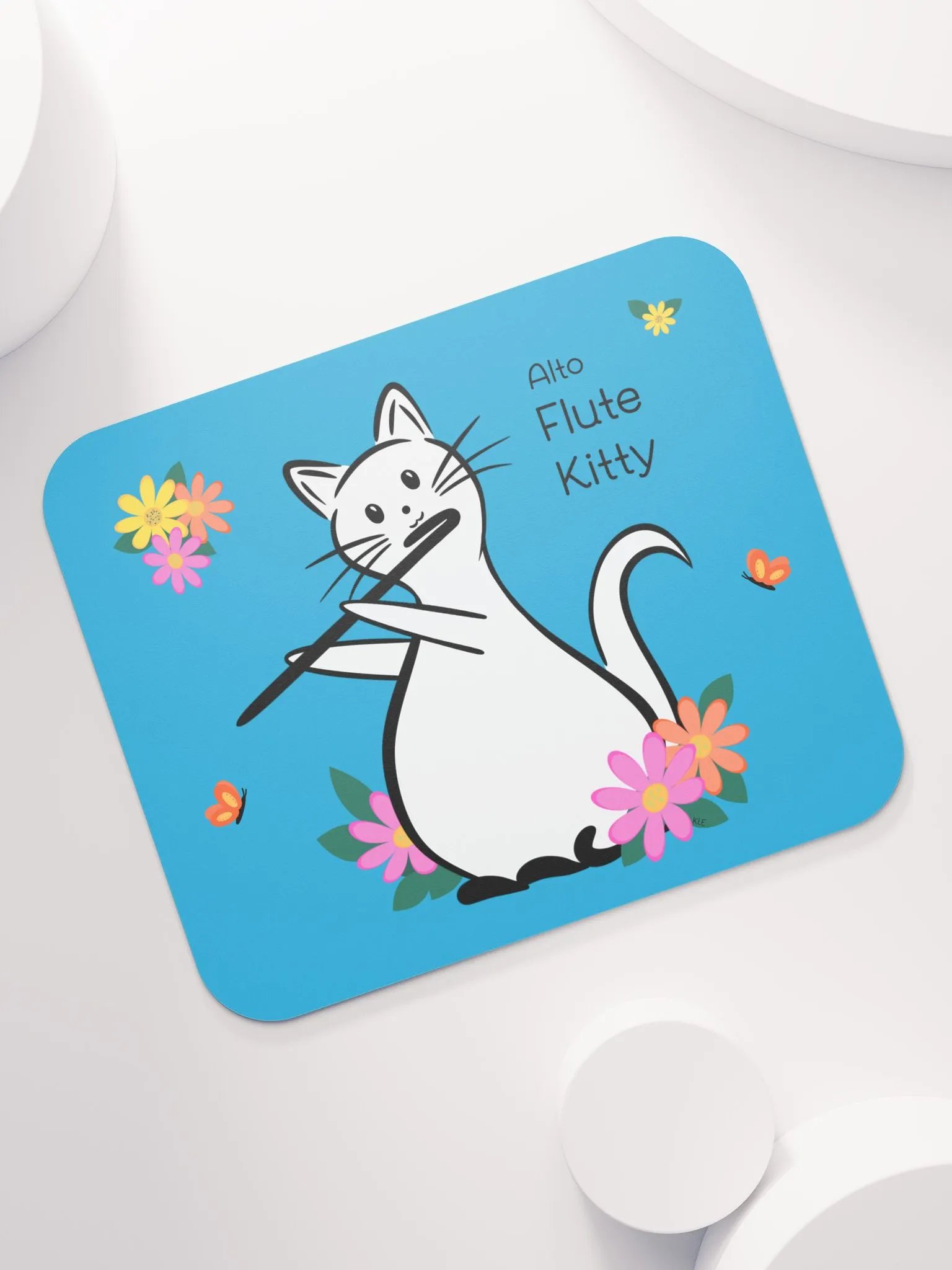 Flute Kitty Mouse Pad - Alto Flute product image (7)