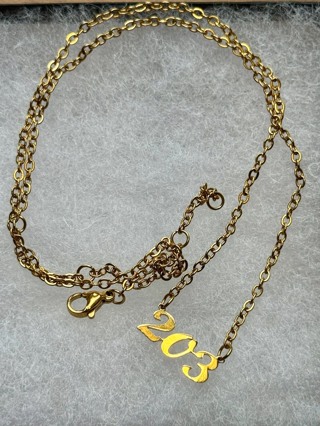 Connecticut Area Code Necklace product image (3)