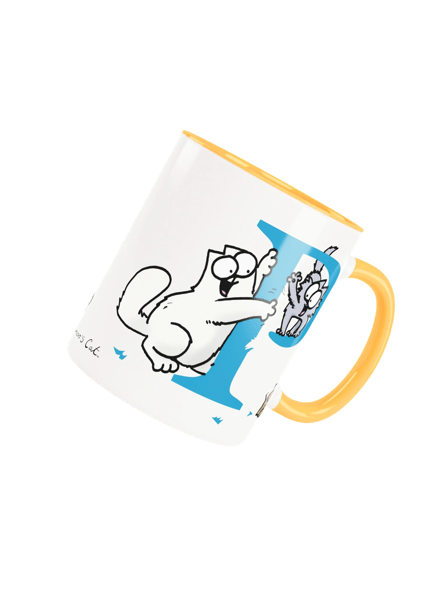 Cat Monogram Mug - P product image (4)