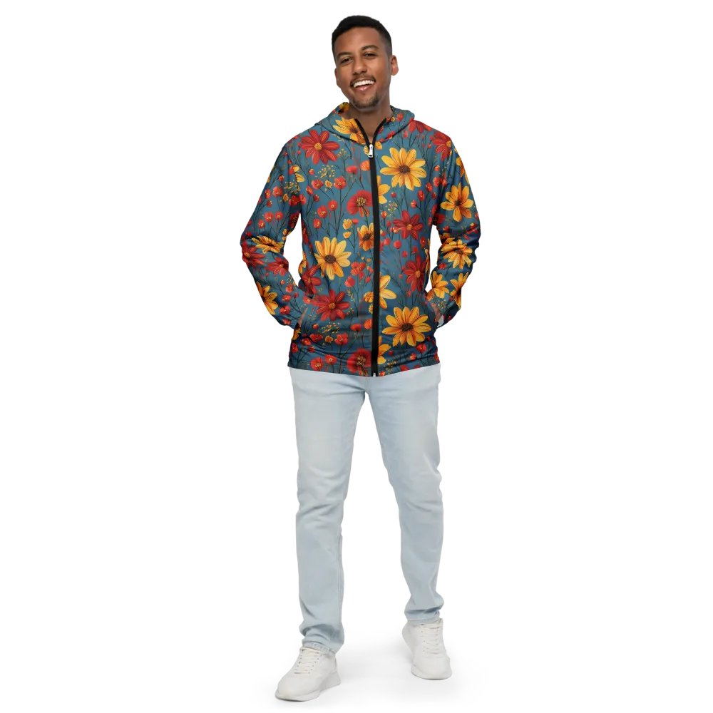Carmine Breeze All-Over Windbreaker product image (12)