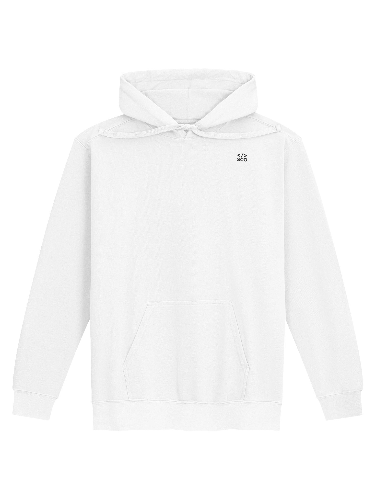 Positive Future // Garment-Dyed Hoodie by SOURCE CODE ORIGINAL. product image (2)