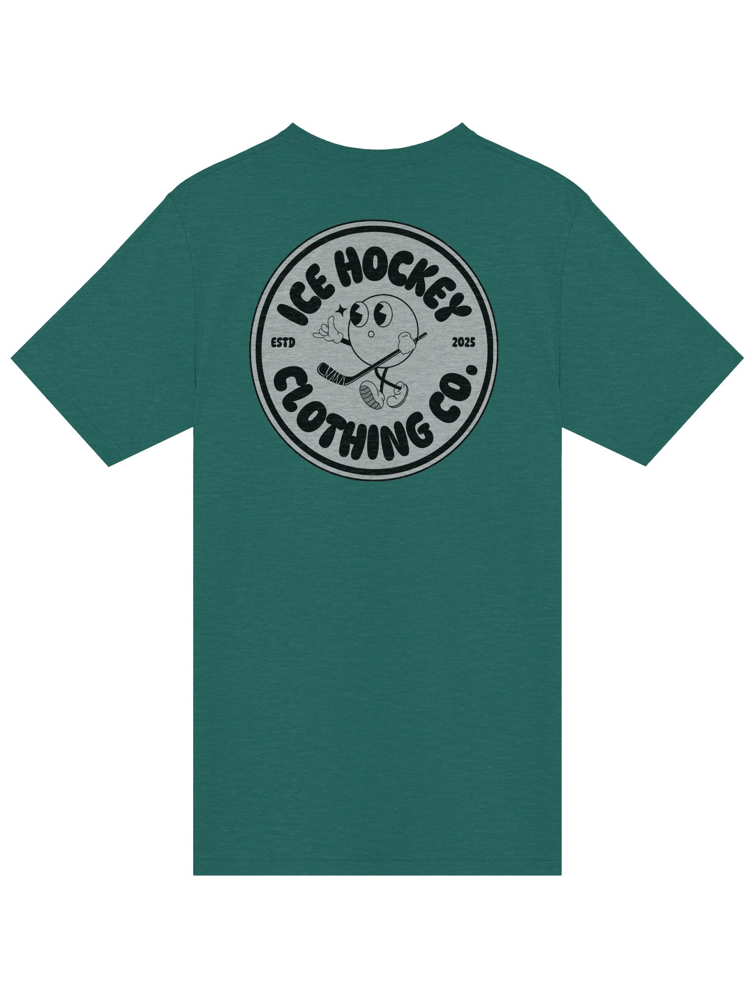 Lucky Hockey Printed Tri-blend Tee product image (6)