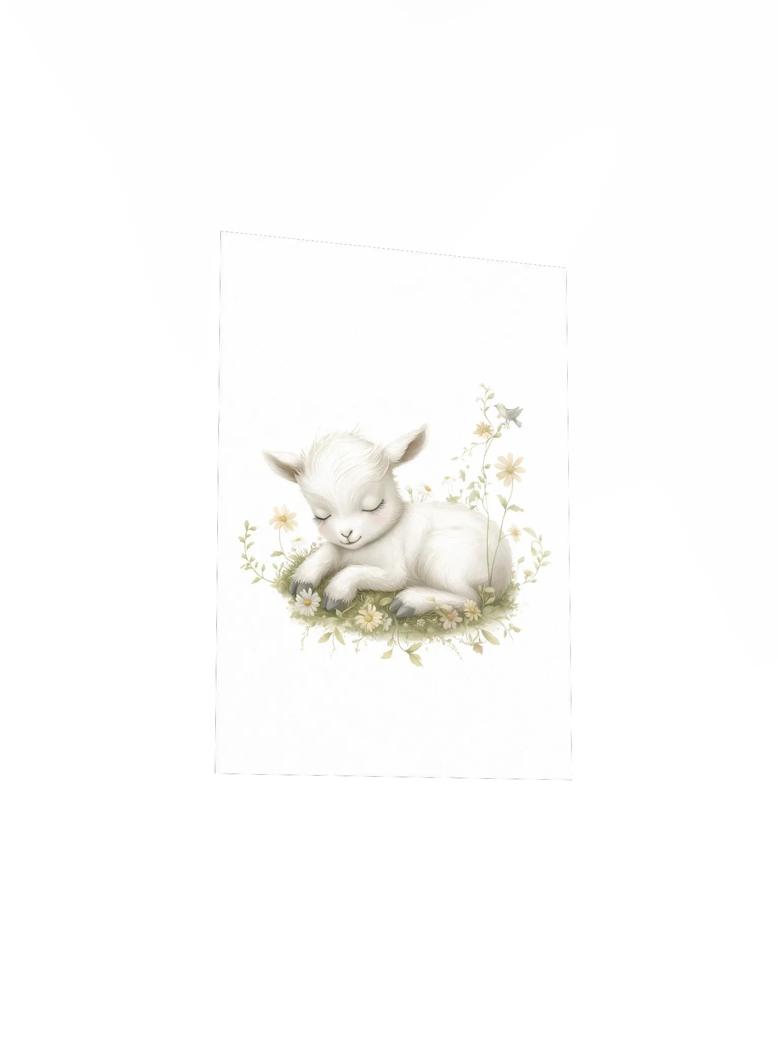 Cute Baby Goat Farm Animal Nursery Prints product image (4)
