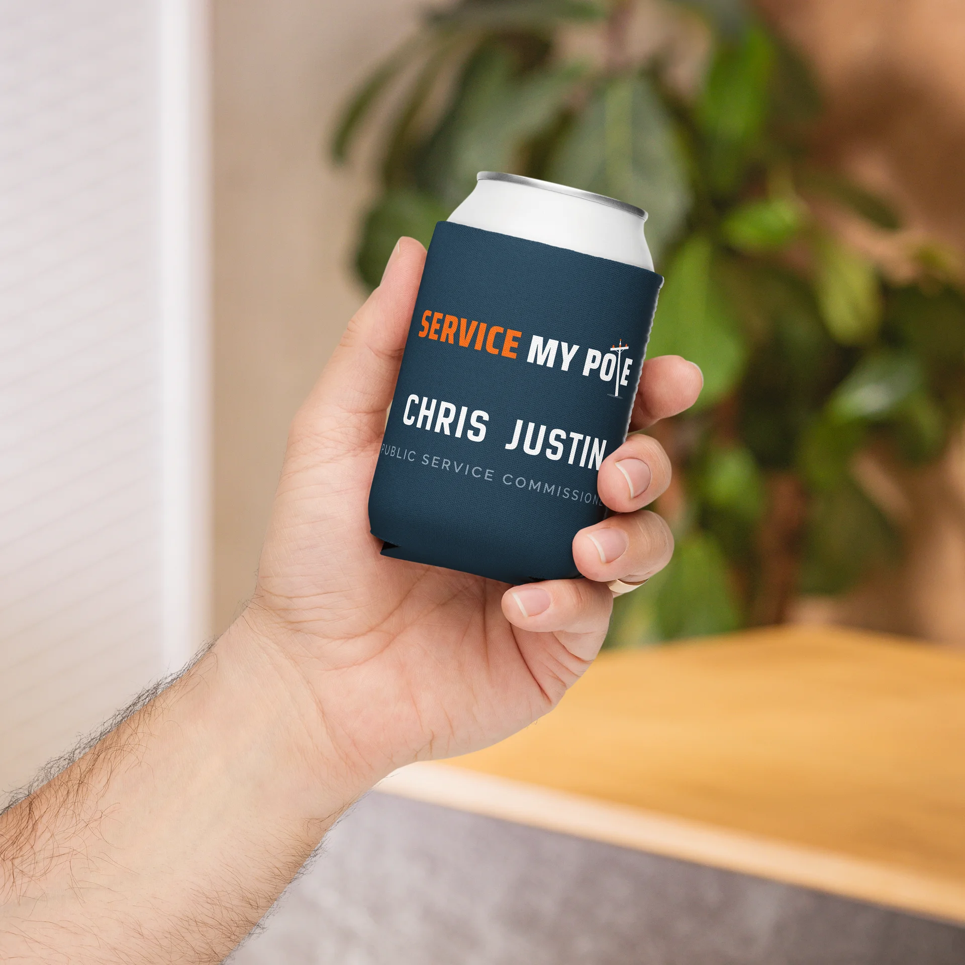 "Half a mind" Service My Pole Koozie product image (5)