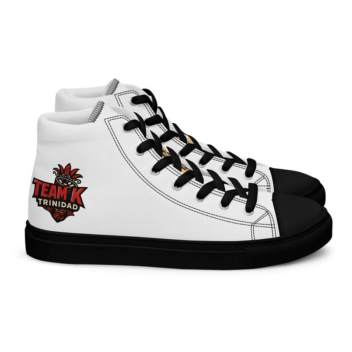TEAM K TRINIDAD Women's High Top Canvas Shoes product image (2)