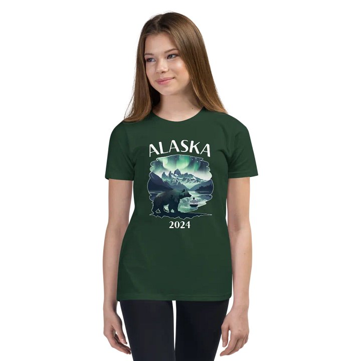 Alaska Wildlife 2024 Teens Dark T-Shirt product image (1)