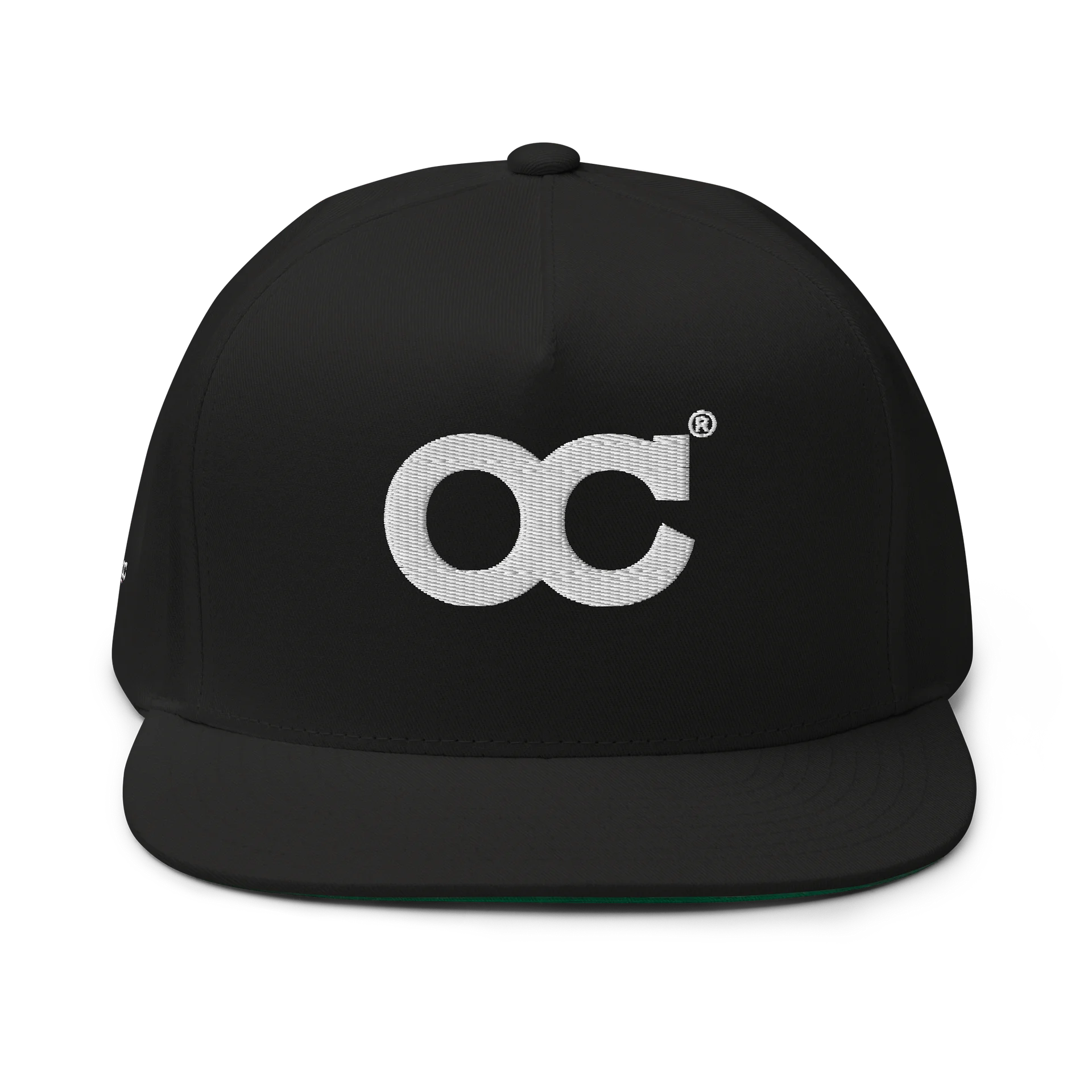 OC White Logo Flat Snapback Cap product image (1)