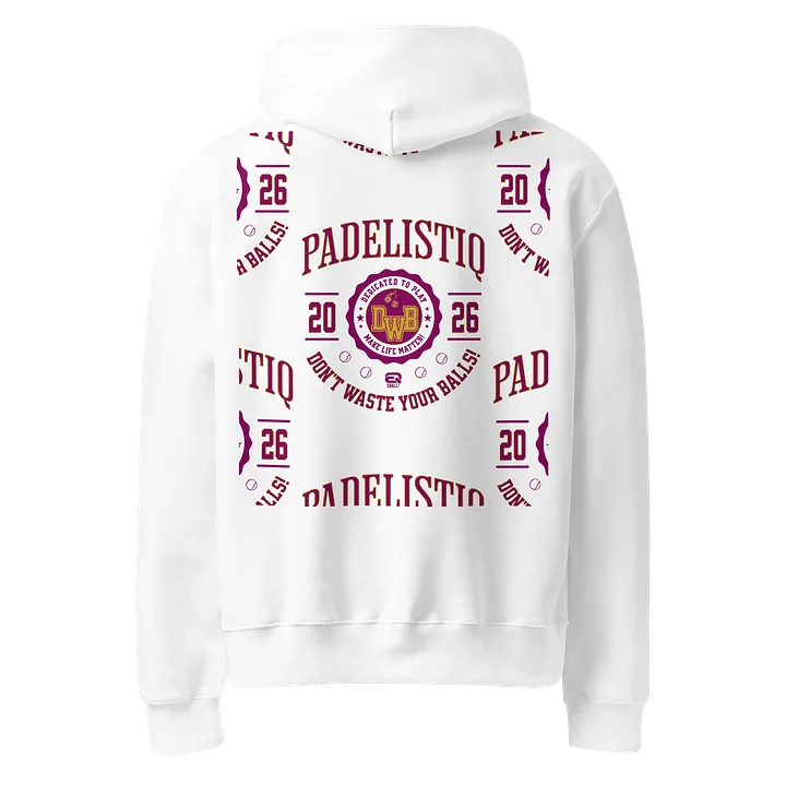 Dedicated to Play Bella Premium Sporty Hoodie EQALL® PADELISTIQ_Pink Multiprint product image (1)