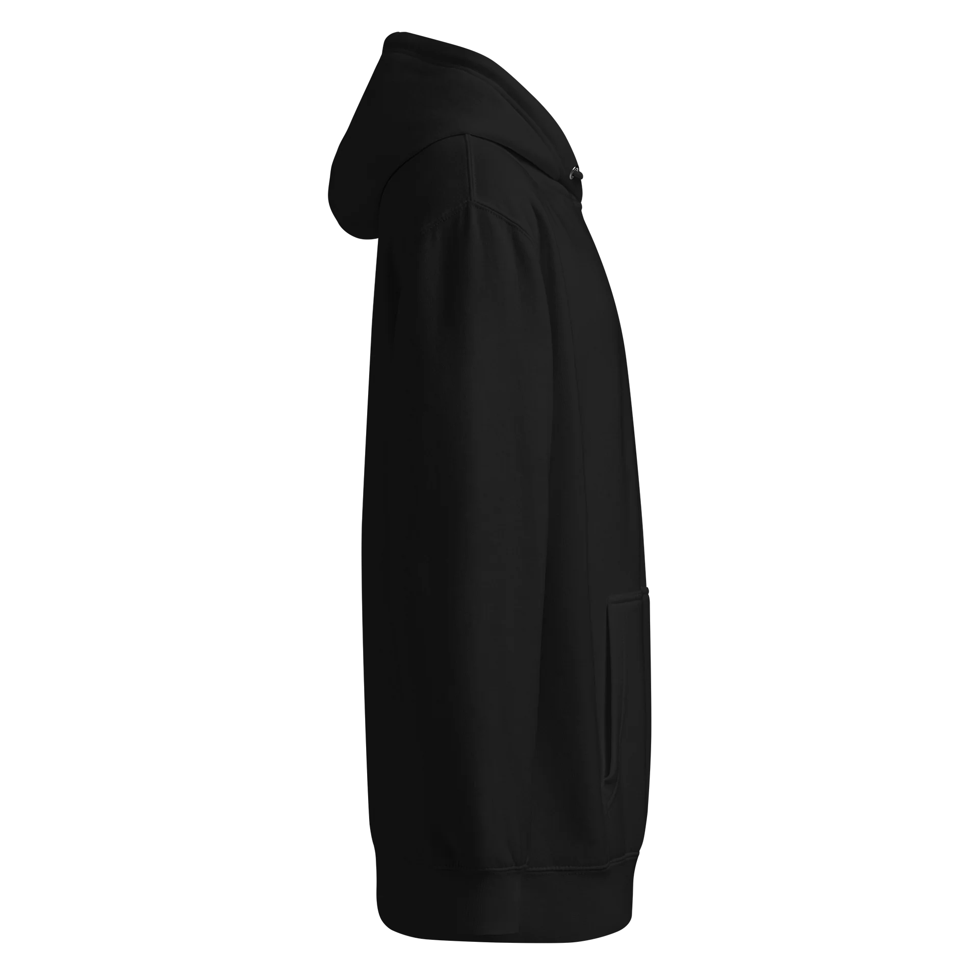 Lazy bear hoodie black product image (4)