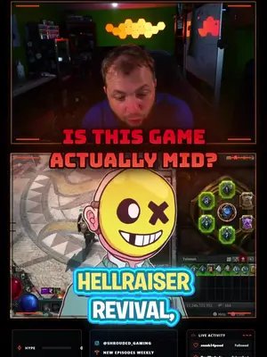 I thought Hellraiser wasn't reviewing well. Then I actually checked. Alex backtracks in real time, with a very mature reaction to that Metacritic score. Reviews are as discussed at recording. From This Week at Shrouded episode 166 with agreener and Wrecked. #ThisWeekAtShrouded #SGC #Gaming #Shorts