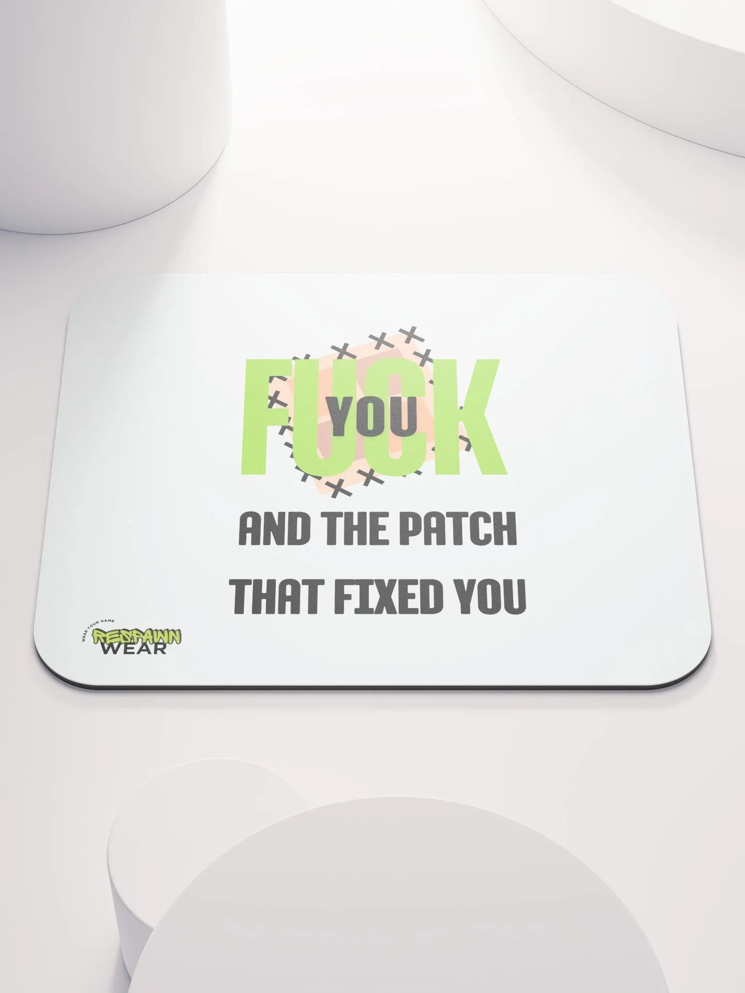 Rebel Patch Classic Mouse Pad product image (1)