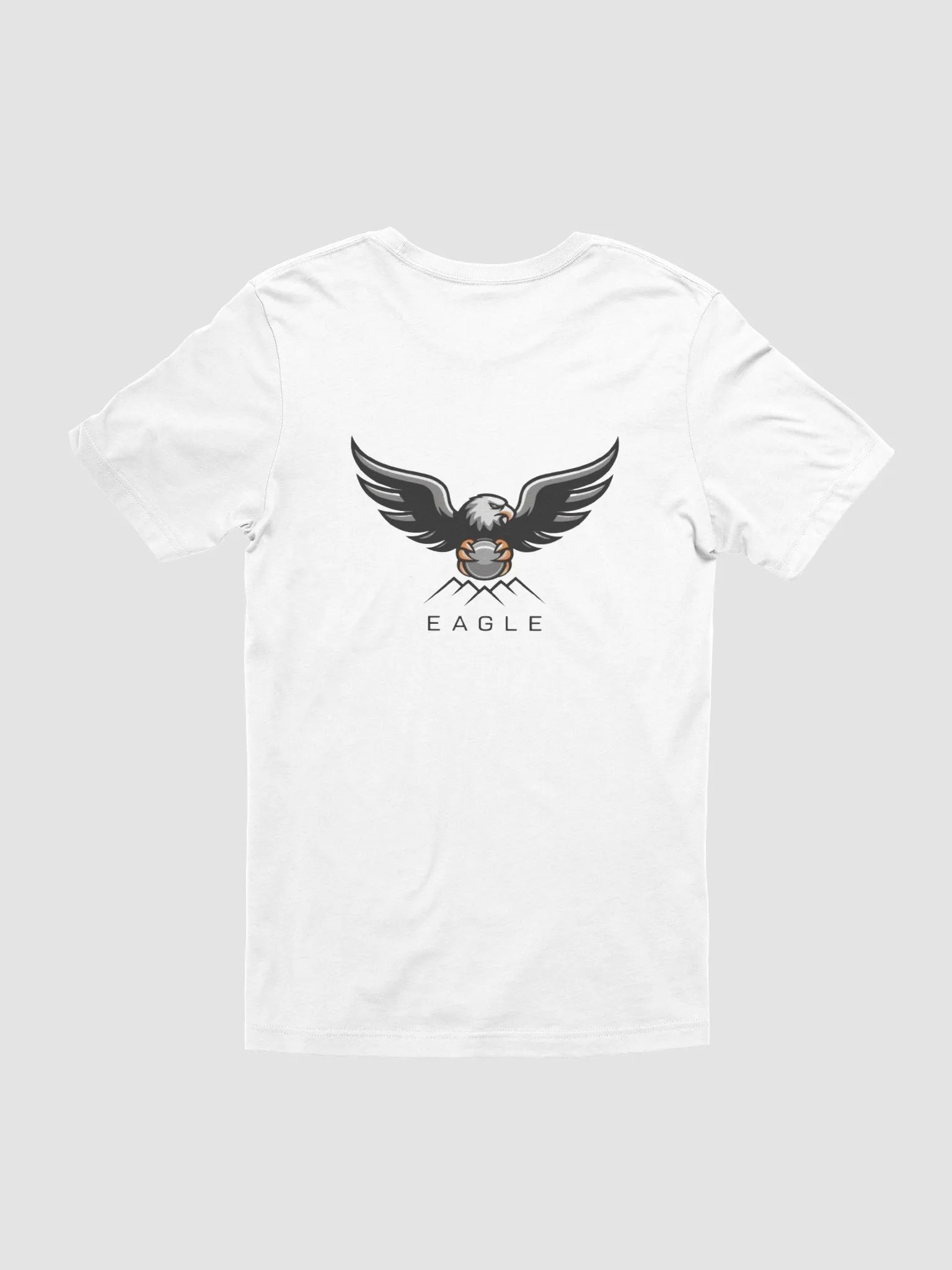 Eagle Brand Unisex T-Shirt - Stylized Eagle and Mountains Design product image (4)