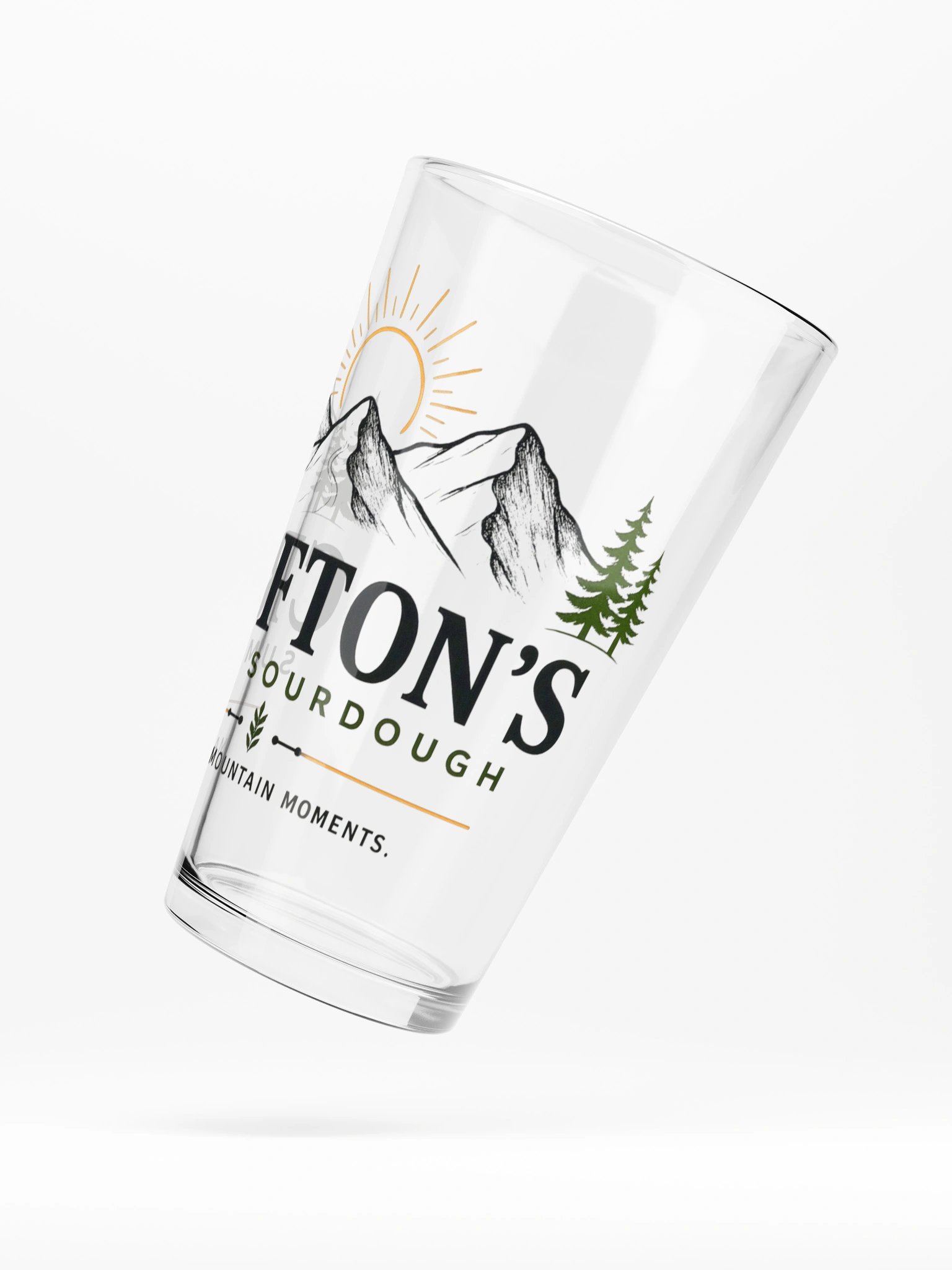 Logo Pint Glass product image (5)