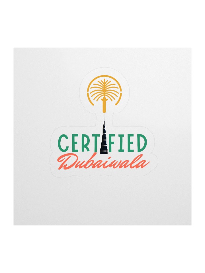 You've Passed the Test. Make It Official. Become a Certified Dubaiwala. product image (3)