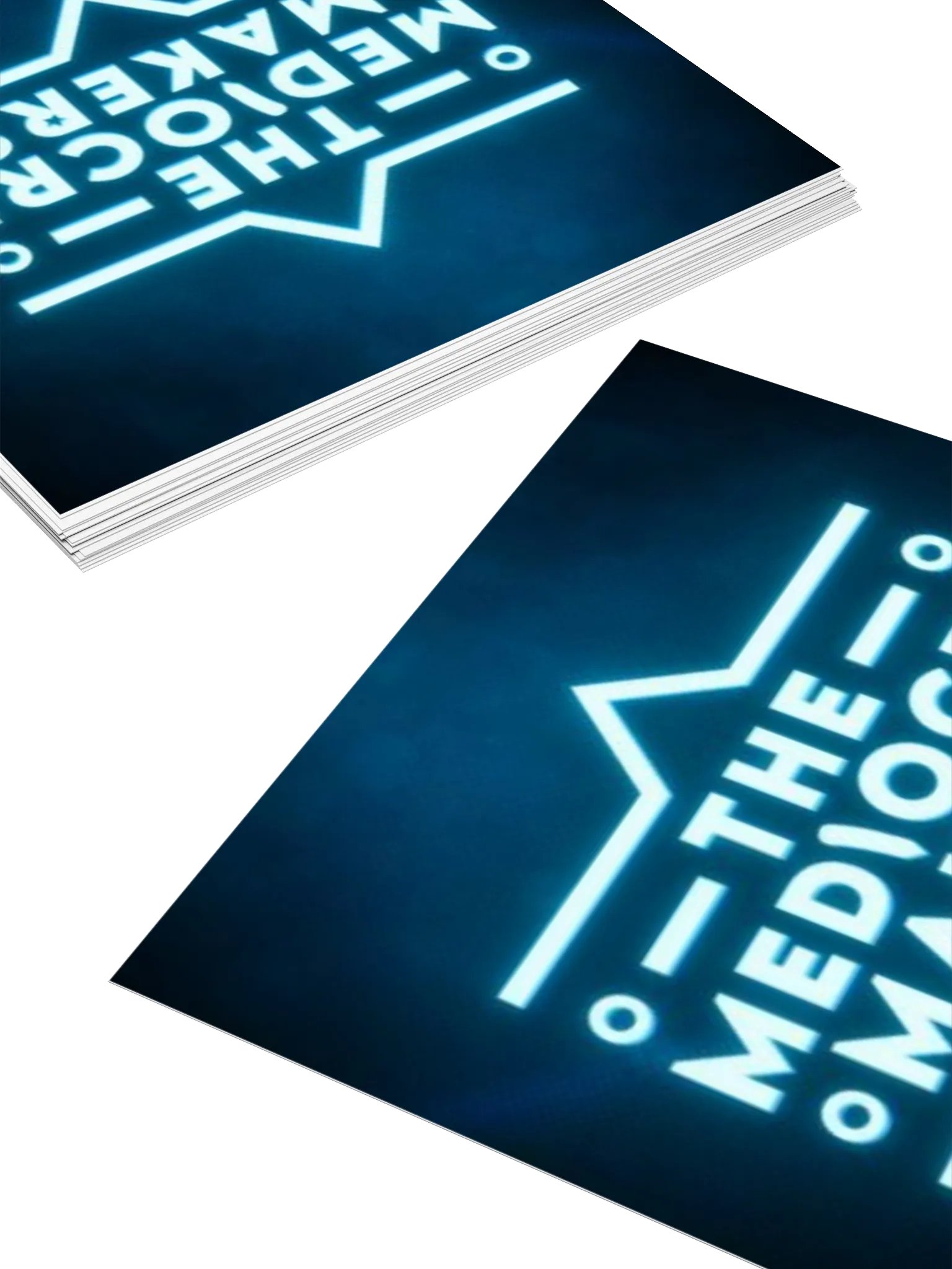 Mediocre Logo Sticker product image (12)
