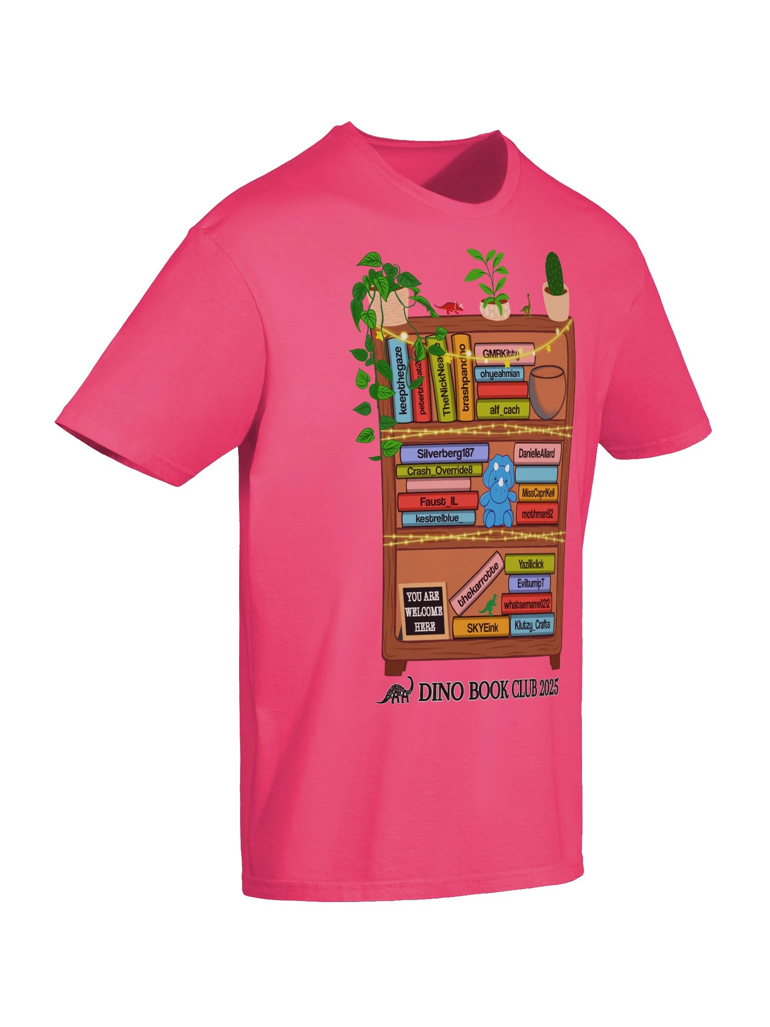 Dino Book Club 2025 Supersoft T-Shirt product image (7)