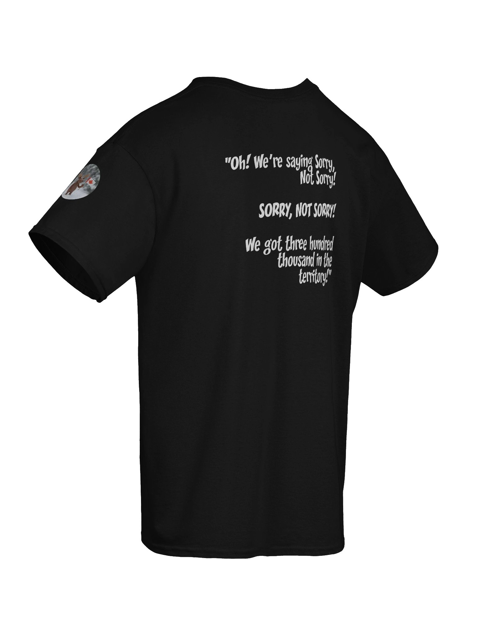Polite Mode: Off | Command Center Tee (Black) product image (10)