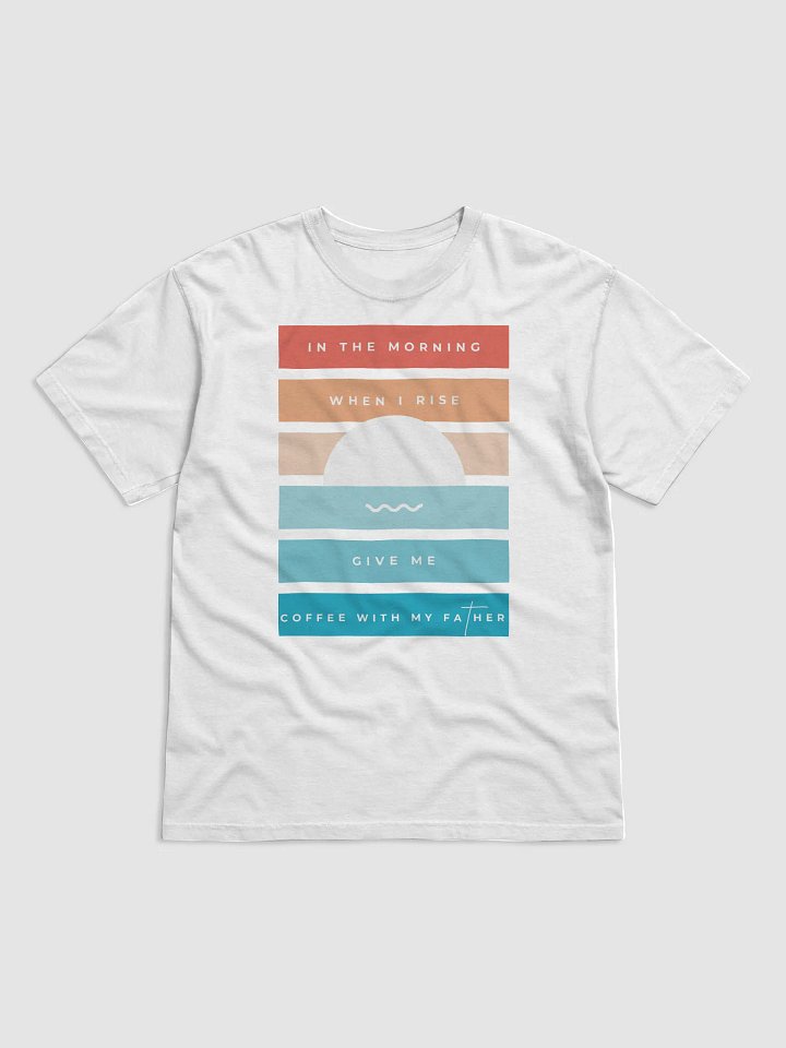 "Coffee With My Father" Sunrise Tee product image (1)
