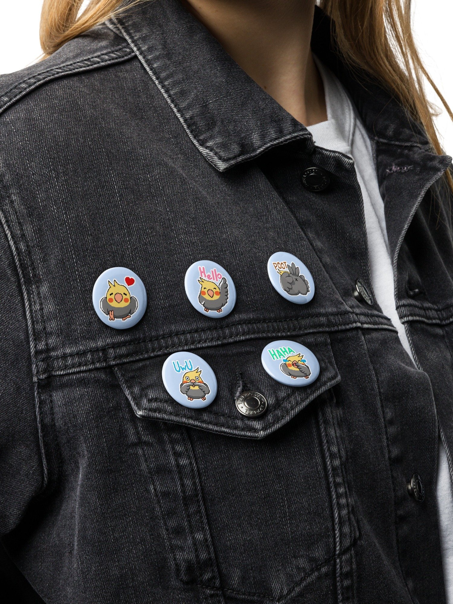 MoB Emojis | Set of 5 Pin Buttons product image (1)