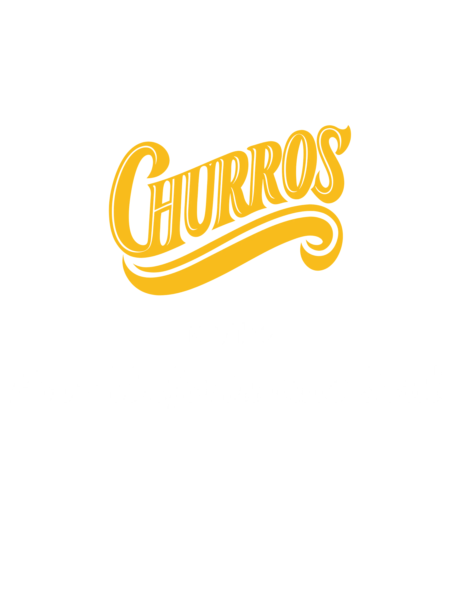 Churros for the Poor Unfortunate Soul Heavyweight Tee (Black) product image (2)