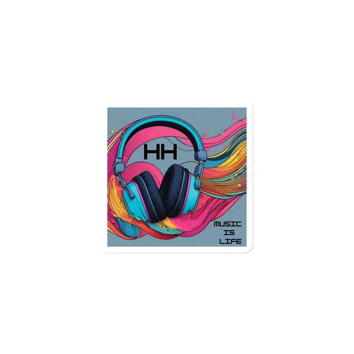 HH Headphones Die-Cut Magnet product image (1)