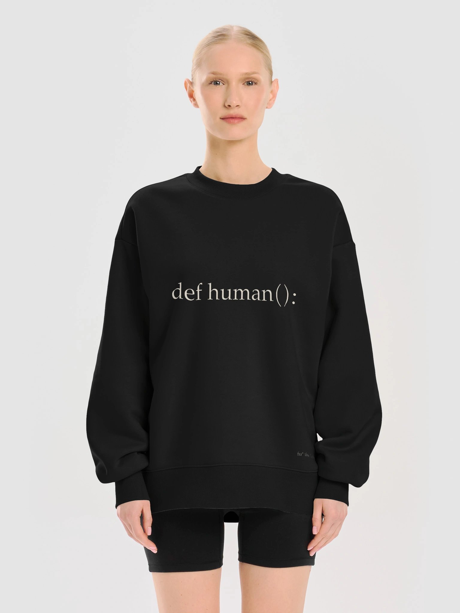 def human() — heavy crewneck product image (9)