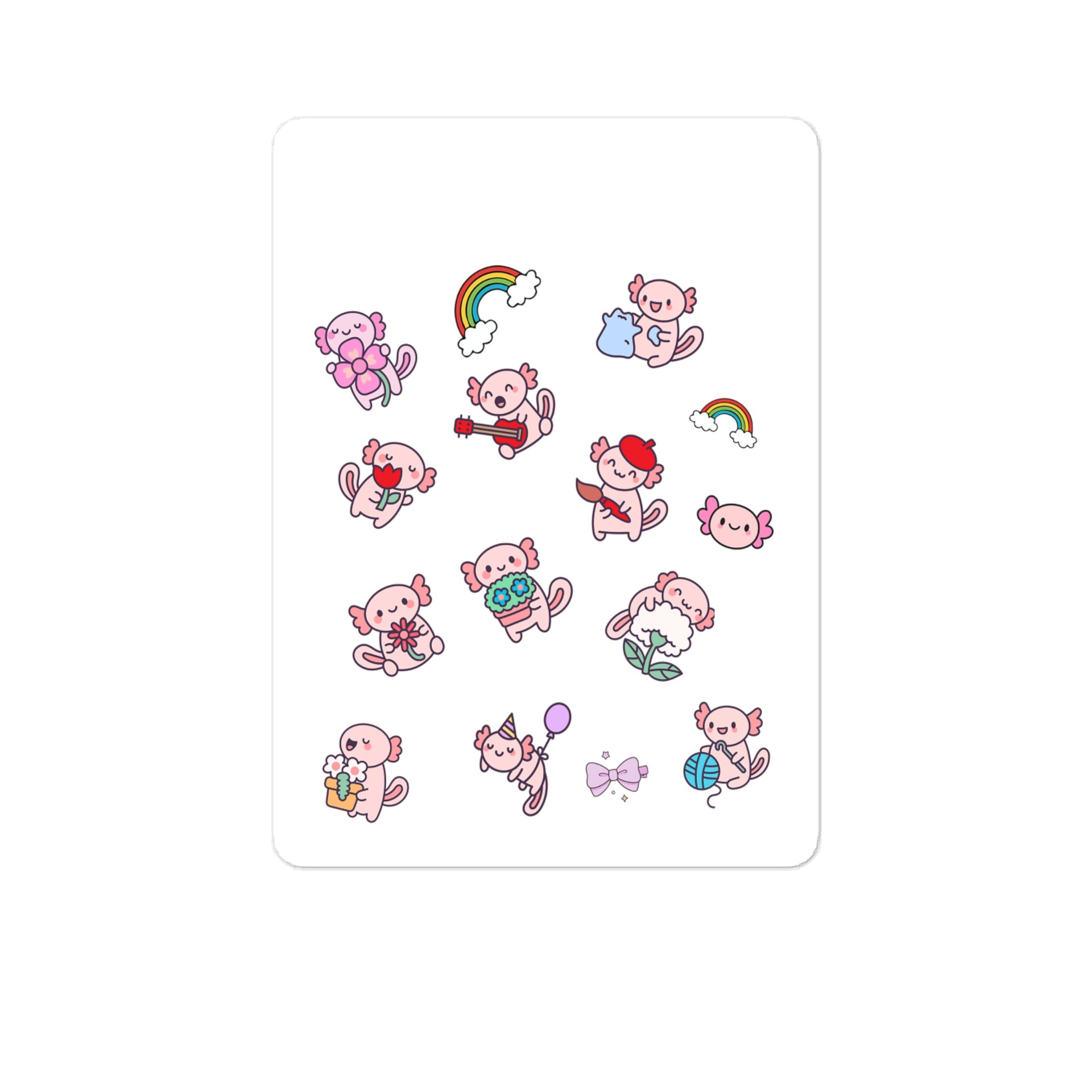 Axolotl Sticker Pack product image (1)