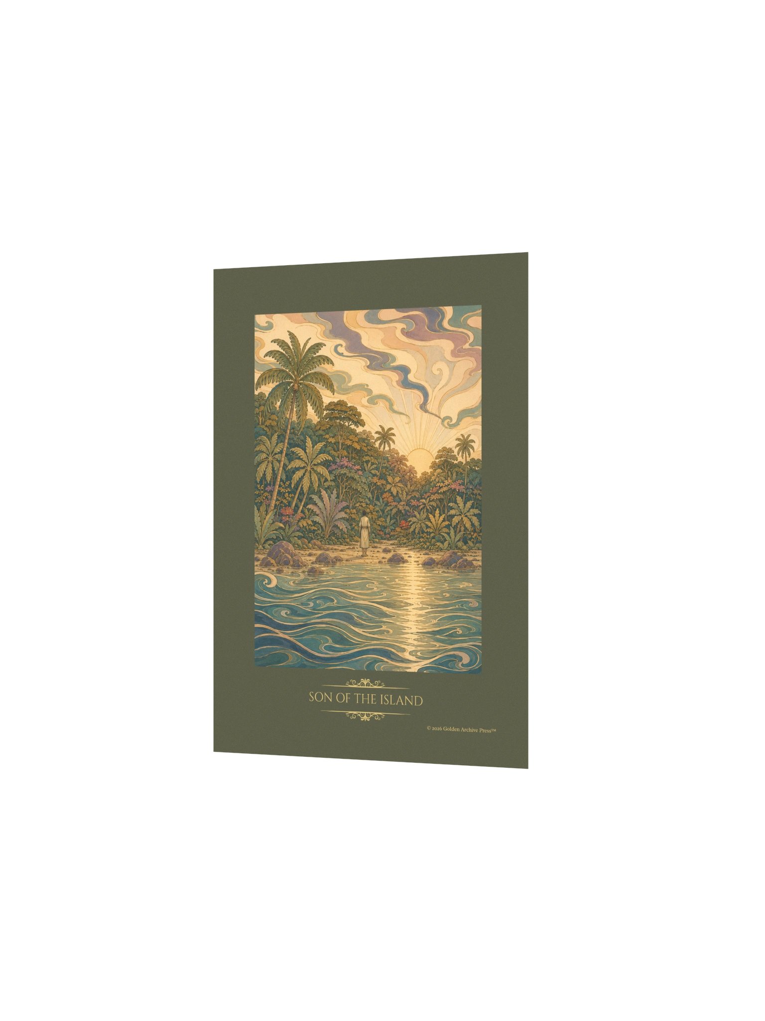 Son of the Island — Art Nouveau Art Print (Return Home) product image (11)
