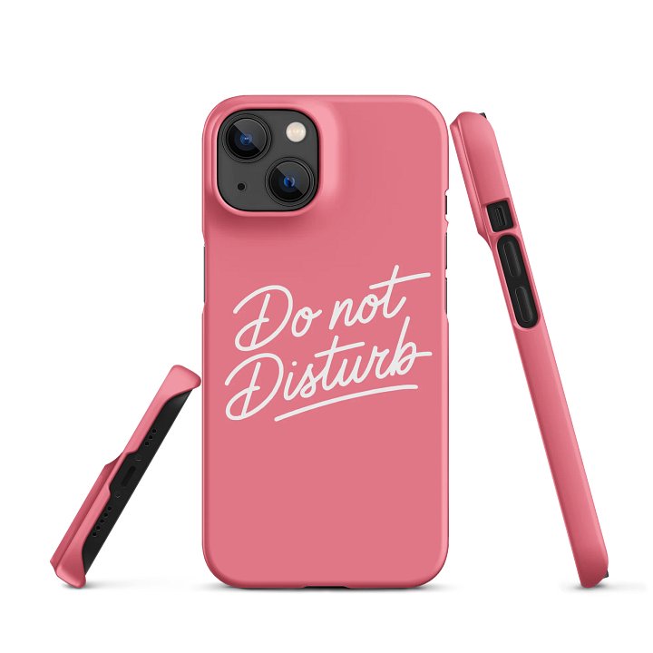 Do Not Disturb iPhone® Snap Case product image (1)