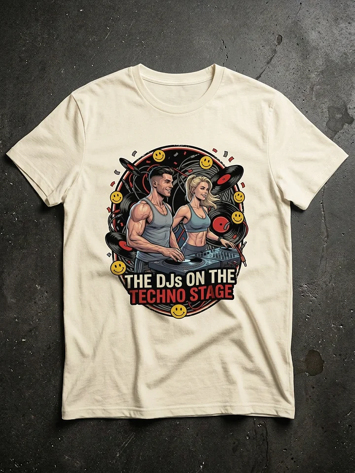 The DJs on the Techno Stage Double Sided product image (1)