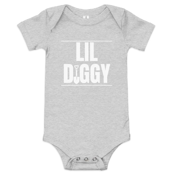 White Logo Onesie product image (1)