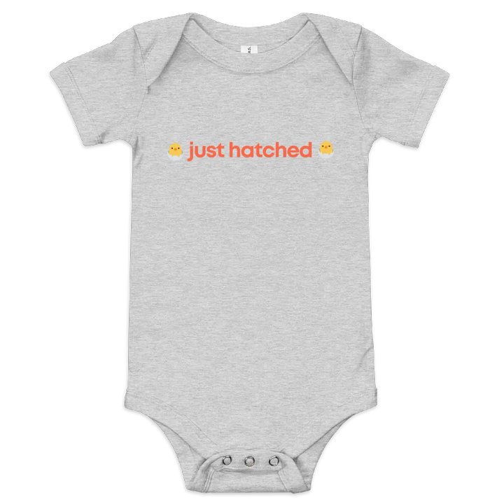 JUST HATCHED Coop Baby Onesie product image (9)